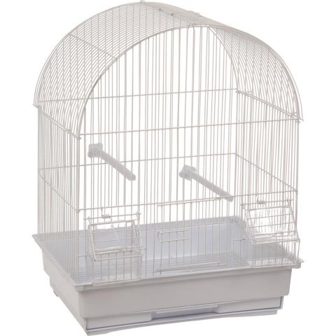 Jaula para Periquitos Flamingo - Modelo Alor Blanc