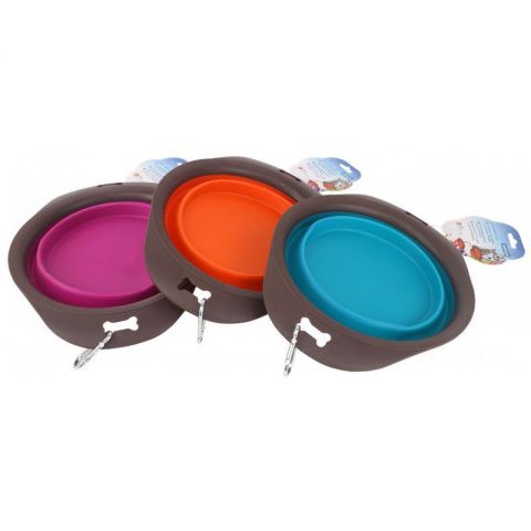 Comedero de silicona con huellas 30x23x7.4cm