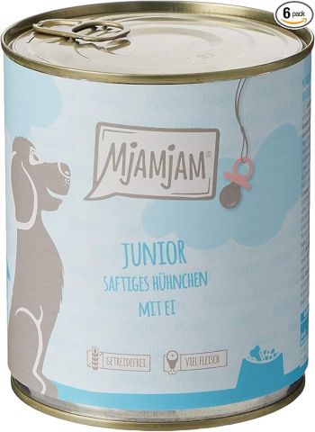 MJAMJAM JUNIOR pollo con huevo 800gr