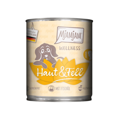 MJAMJAM para PIEL Y PELO pollo 400gr