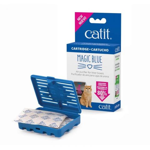 CATIT MAGIC BLUE CARTUCHO+ 2 ALMOHADILLAS