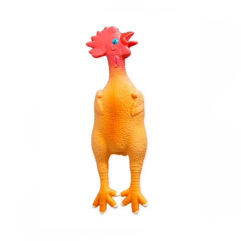 Pollo de látex 11x8x49cm