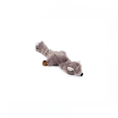 Zorro gris de peluche de 52cm