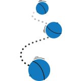 Pelota led magic azul PVP: 9.50€