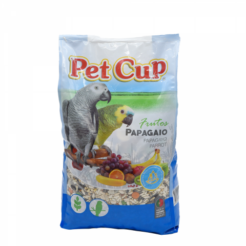Pet Cup Papagayo Extra Frutos 3kg