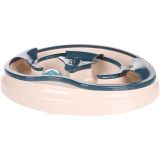 Shilo ovalado blanco/rojo 32.5*27*6.5cm