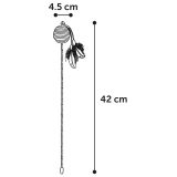 Caña de pescar glitty+pelota surtida 42cm