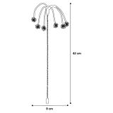 Caña de pescar glitty+pelotas surtida 42cm