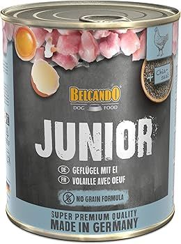 Belcando junior ave con huevos 400gr