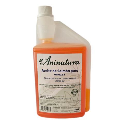 ANINATURA Aceite de salmón 1000ml 