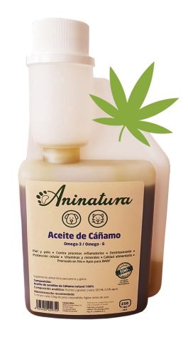 ANINATURA ACEITE  DE CÁÑAMO 250ML