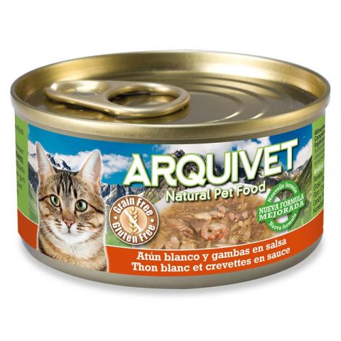 Atún Blanco y gambas en salsa 80gr