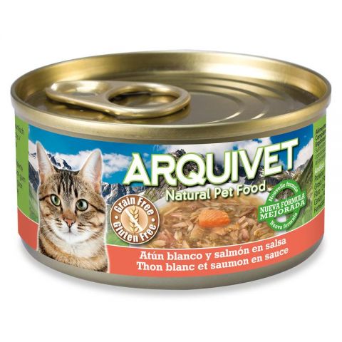  Atún Blanco y salmón en salsa 80g PVP: 1.45€