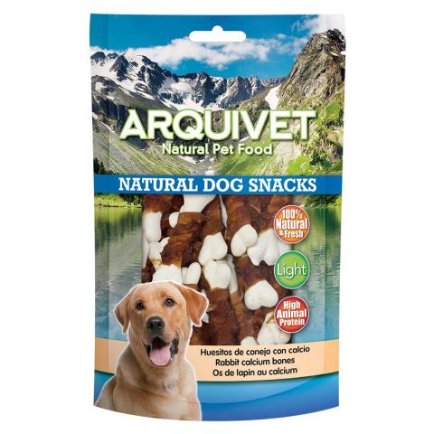 ARQUIVET Huesitos de conejo con calcio 100GR