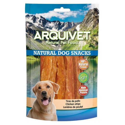 ARQUIVET tiras de pollo 100GR