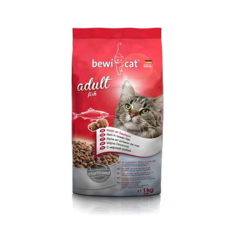 BEWI CAT ADULT FISH 1KG