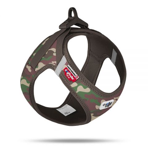 Curli Arnés Air-Mesh CLASP camuflaje 2xs