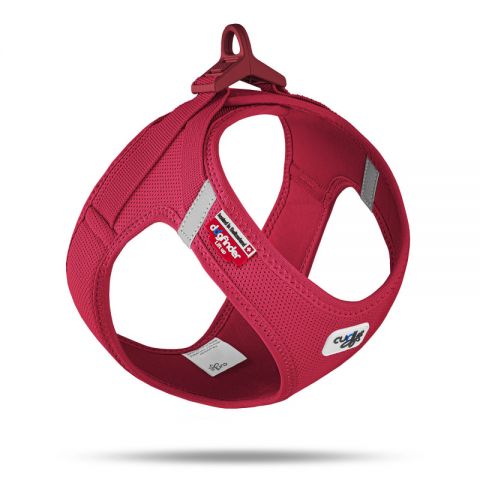 Curli Arnés Air-Mesh CLASP Rojo 2XS