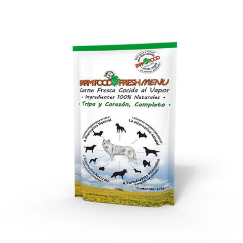 FARM FOOD FRESH MENU TRIPA Y CORAZON 300GR