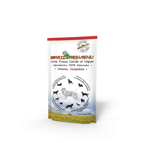 FARM FOOD FRESH MENU VACUNO 125GR