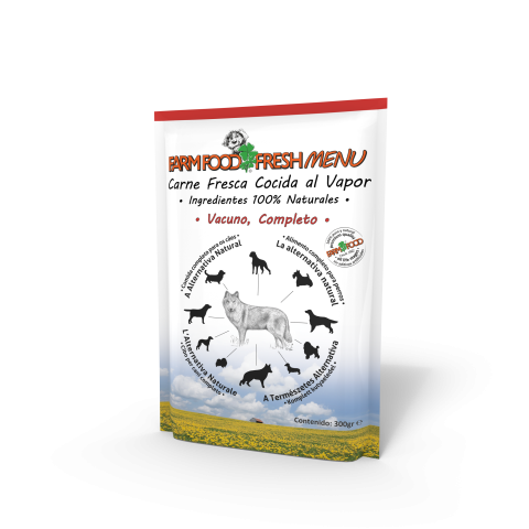 FARM FOOD FRESH MENU VACUNO 300GR