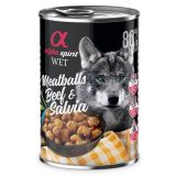ALPHA SPIRIT ALBONDIGAS DE BUEY Y SALVIA 400GR