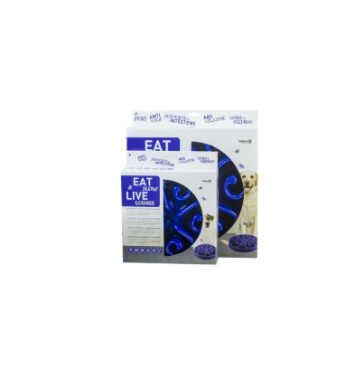 Comedero antiglotón S AZUL