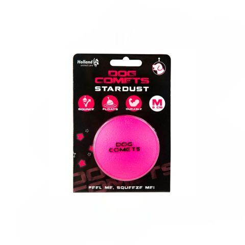 DOG COMETS PELOTA STARDUST PINK 6CM