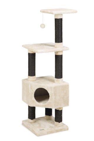 Rascador árbol figado crema 40*40*135cm