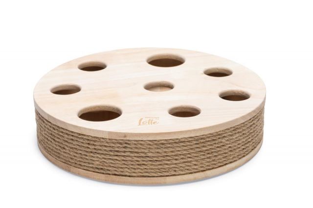 Rascador para gato de madera Raya