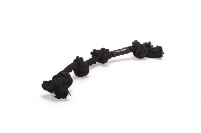 Mordedor Flossy negro 4 nudos 140gr