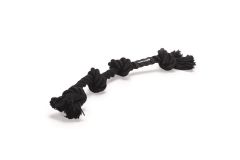 Mordedor Flossy negro 4 nudos 140gr