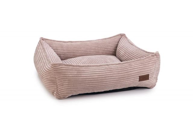 Cama DBL RIBBED rosa T.L 95x80x23cm  PVP: 140€
