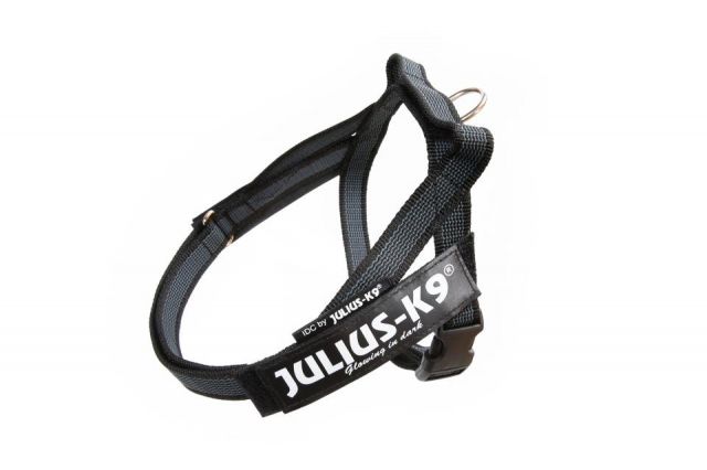 Arnés de cinta K9 negro&gris IDC® talla 3 PVP: 64€
