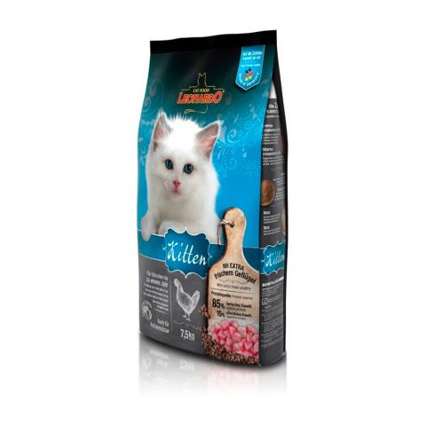 Leonardo kitten 7.5kg PVP: 55.99€