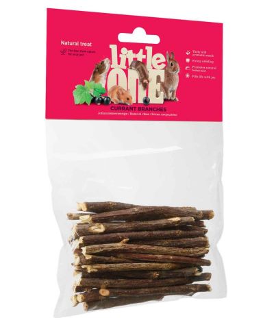LITTLE ONE SNACKS ´´RAMAS DE GROSELLA´´ 50GR