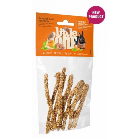 LITTLE ONE SNACKS RAMAS C/CHIRIVIA Y CALABAZA 35GR