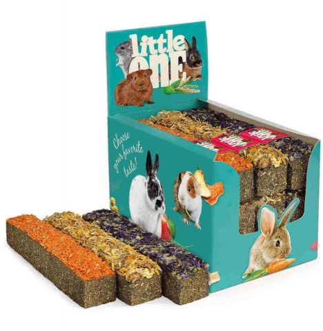 LITTLE ONE STICKS ZANAHORA, CALENDULA Y MALVA 85GR
