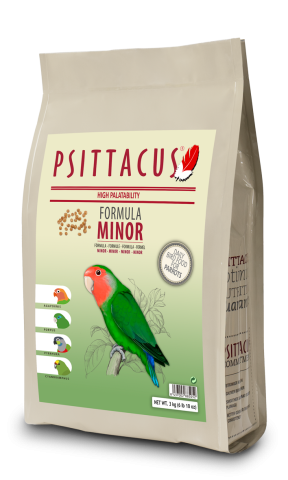 Psittacus pienso minor 3KG 2ª UNIDAD A 36.25€