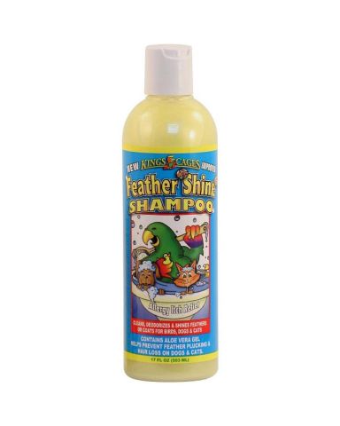 Shampoo feather shine (champú aloe vera loros)