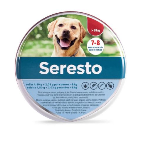 Seresto clínico perros grandes +8kg PVP 47.95€