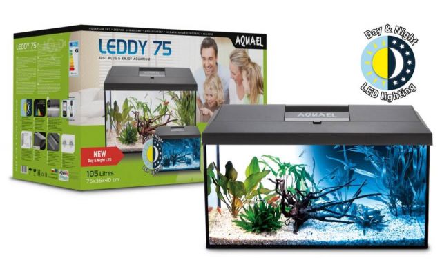 AQUAEL Leddy set D&N 75-2.0 NEGRO