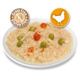 Pollo en salsa con verduras 80gr PVP: 1.45€