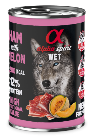 AS húmedo jamón con melón 400gr