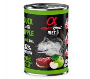 AS húmedo pato con manzana verde 400gr