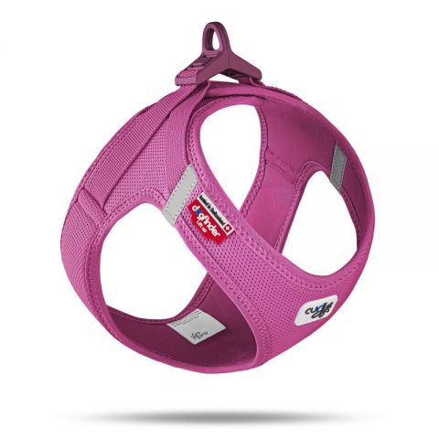 Curli Arnés Air-Mesh CLASP Fucsia M