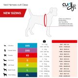 Curli Arnés Air-Mesh CLASP Fucsia M