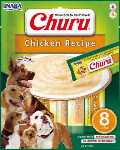 CHURU Dog Pollo 8x20gr