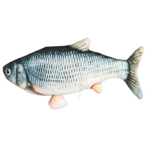 Flounder pez que se mueve gris 29cm