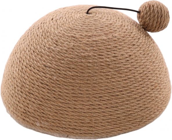 Semiesfera rascadora veda beige 26*14cm PVP:25€